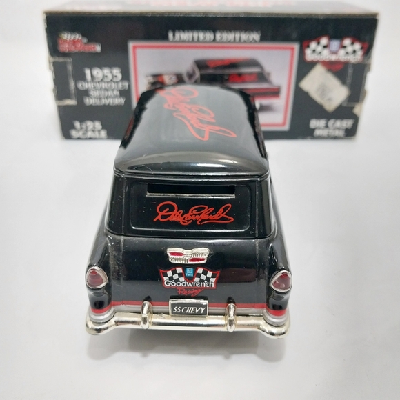 Racing Champions Dale Earnhardt 1955 Chevy Delivery 1/25 Diecast Bank #N071 - Picture 12 of 14